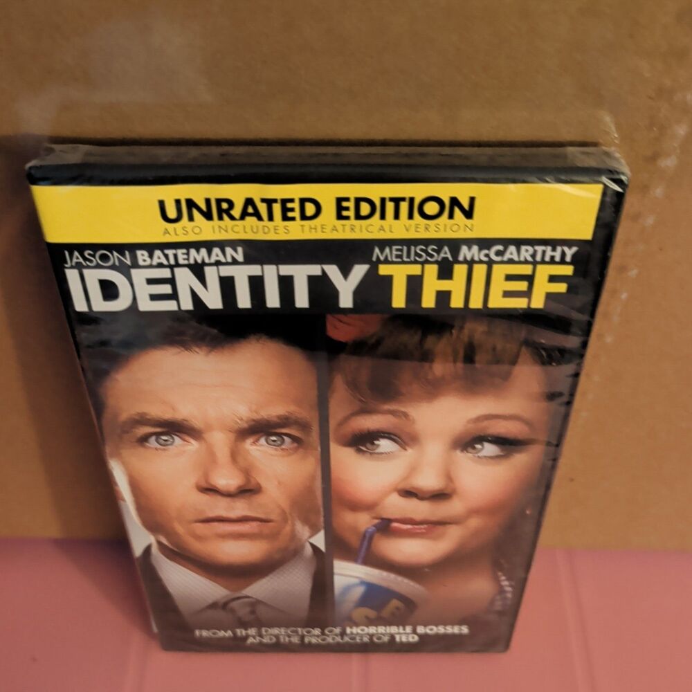 Identity Thief (DVD, 2013, Slipcover) NEW, SEALED, Jason Bateman, Jon Favreau